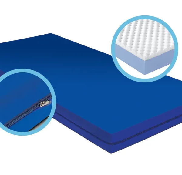 Materac przeciwodleżynowy PRO VISCO z pokrowcem i warstwą pianki VISCO