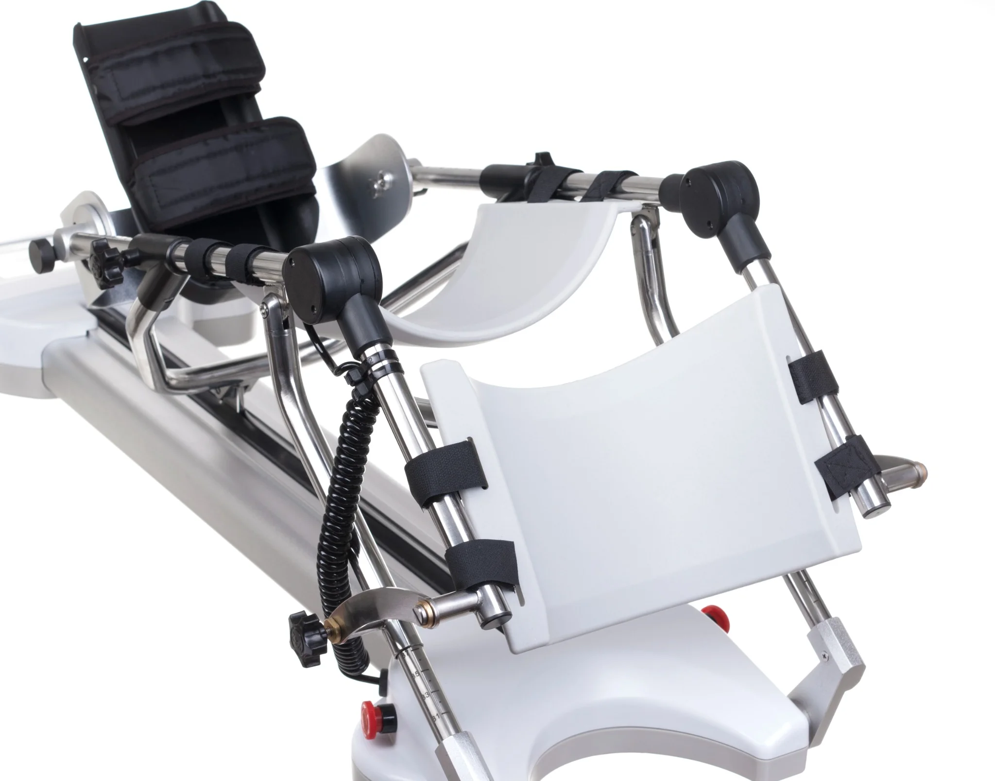 Zbliżenie na elementy mocujące szyny CPM Ortoflex L1.