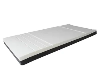 Dwuwarstwowy materac MULTISUPPORT o profilowanej powierzchni dla lepszego rozłożenia nacisku.