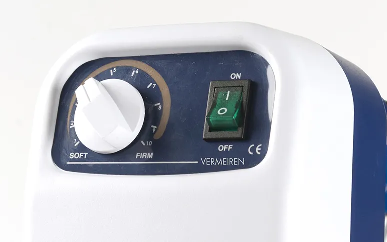 Pompa powietrza Vermeiren MAT-X2 – panel sterujący