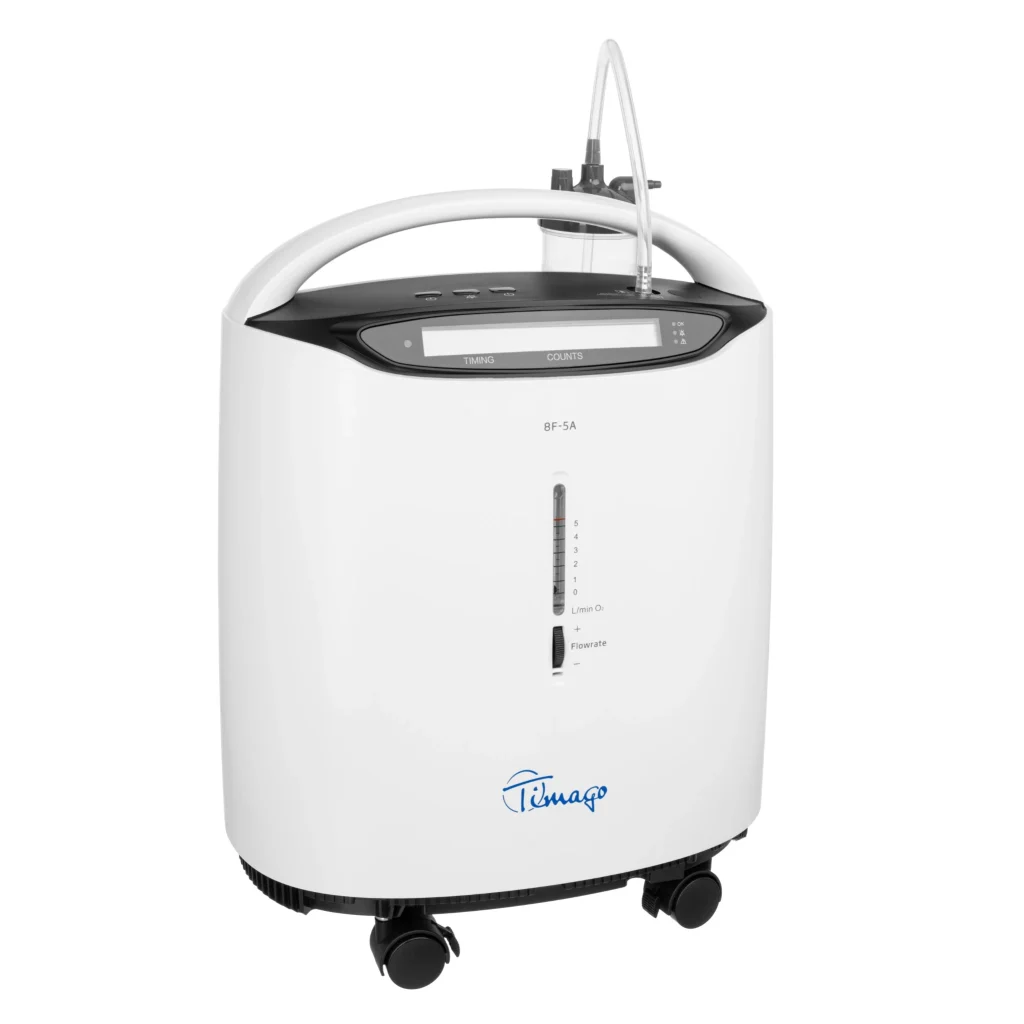 Koncentrator tlenu Yuwell 8F-5A – widok z przodu