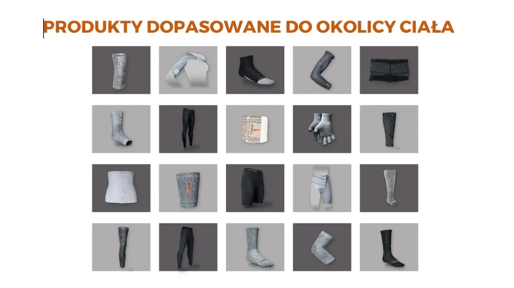 Produkty Incrediwear – opaski, pasy, rękawy i skarpety terapeutyczne